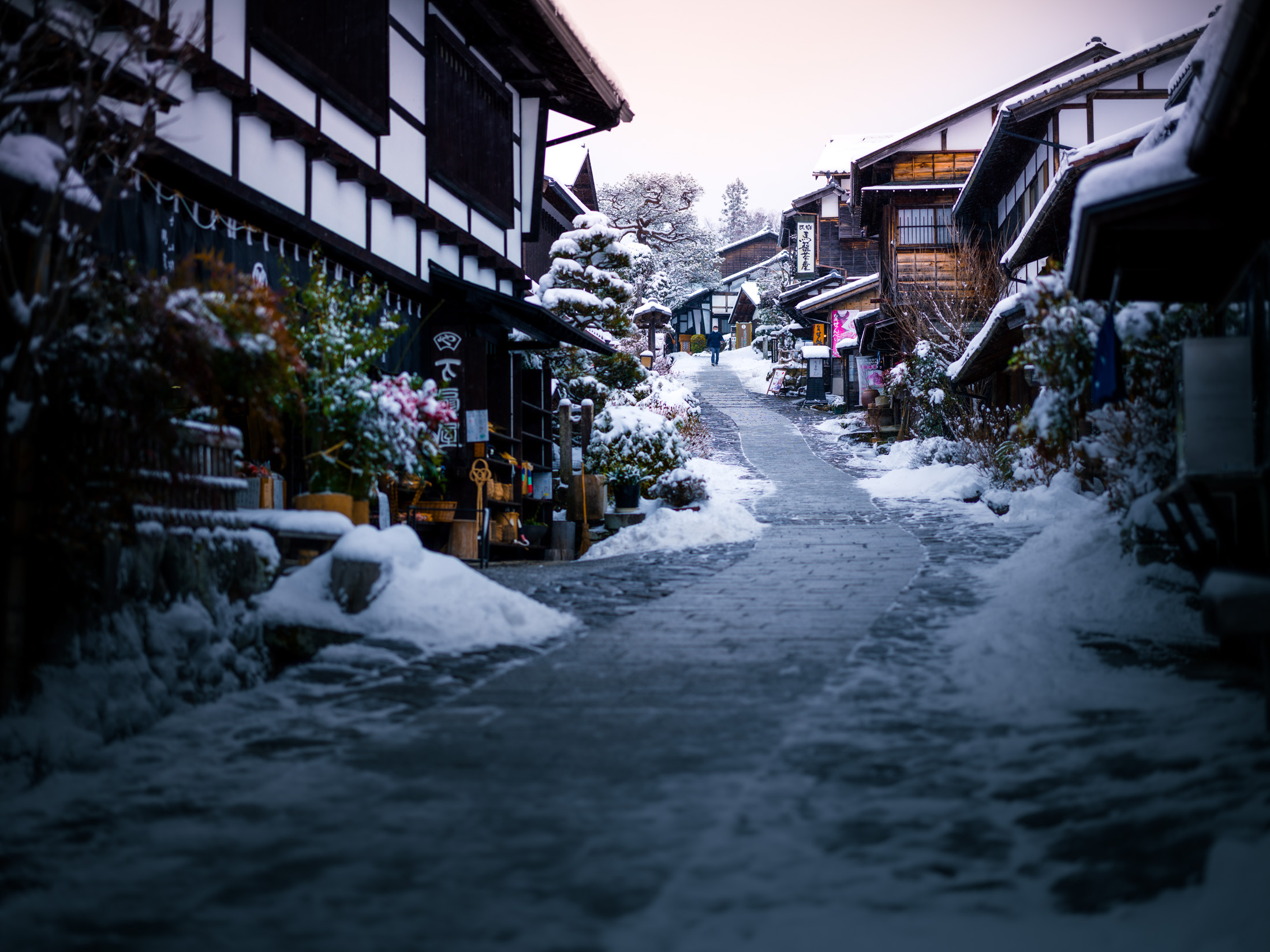 Magome Juku in Winter